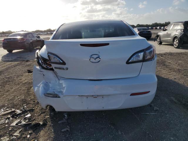 JM1BL1UF8C1636619 - 2012 MAZDA 3 I WHITE photo 6