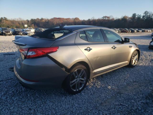 5XXGR4A67DG166857 - 2013 KIA OPTIMA SX GRAY photo 3