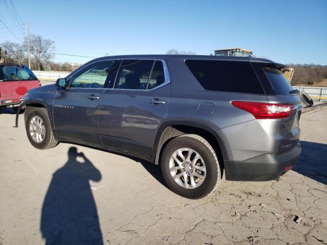 1GNERFKW1LJ213593 - 2020 CHEVROLET TRAVERSE LS GRAY photo 2