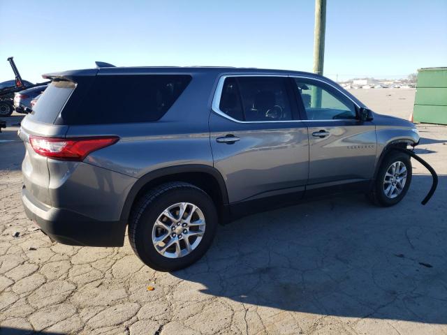 1GNERFKW1LJ213593 - 2020 CHEVROLET TRAVERSE LS GRAY photo 3