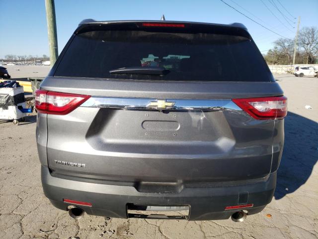 1GNERFKW1LJ213593 - 2020 CHEVROLET TRAVERSE LS GRAY photo 6