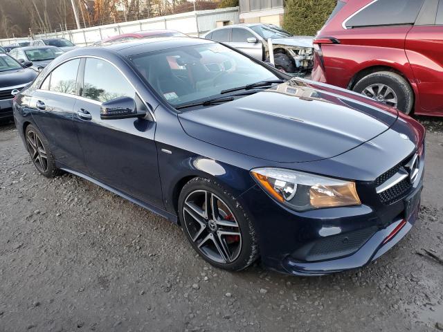 WDDSJ4GB9JN518168 - 2018 MERCEDES-BENZ CLA 250 4MATIC BLUE photo 4