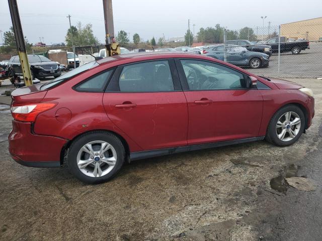 1FADP3F22EL134947 - 2014 FORD FOCUS SE BURGUNDY photo 3