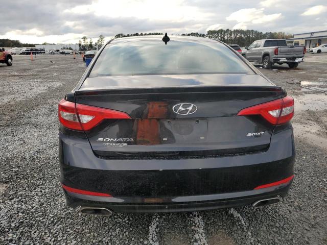 5NPE34AFXFH047331 - 2015 HYUNDAI SONATA SPORT BLACK photo 6