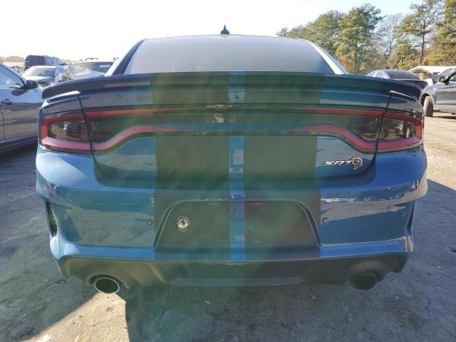 2C3CDXL95LH244011 - 2020 DODGE CHARGER SRT HELLCAT BLUE photo 6