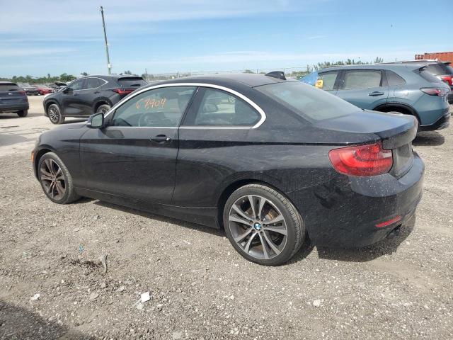 WBA1F9C55GV545118 - 2016 BMW 228 I SULEV BLACK photo 2