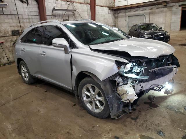 2T2BK1BA2CC128857 - 2012 LEXUS RX 350 SILVER photo 4