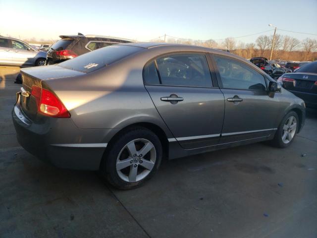 1HGFA16836L092434 - 2006 HONDA CIVIC EX GRAY photo 3