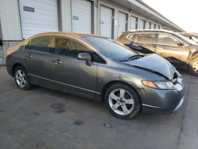 1HGFA16836L092434 - 2006 HONDA CIVIC EX GRAY photo 4