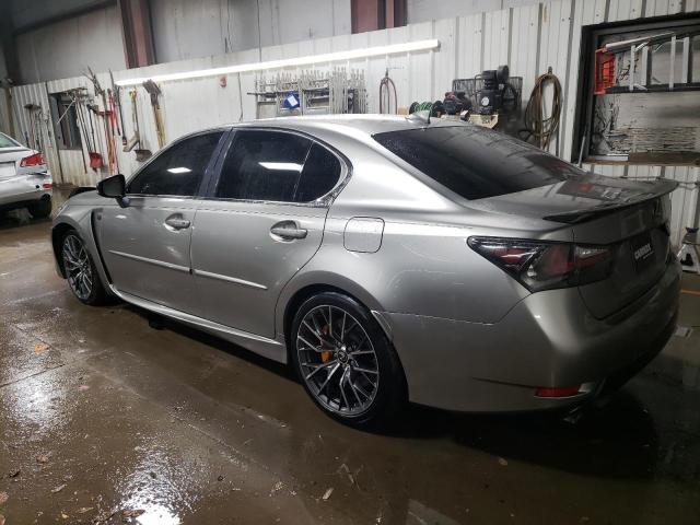 JTHBP1BL6GA001934 - 2016 LEXUS GS-F GRAY photo 2