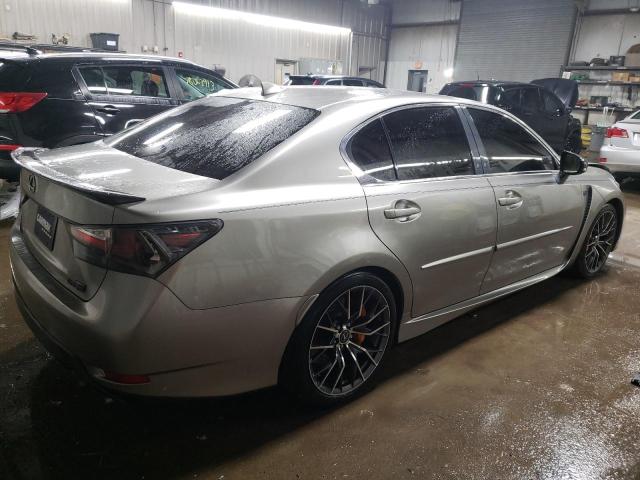 JTHBP1BL6GA001934 - 2016 LEXUS GS-F GRAY photo 3