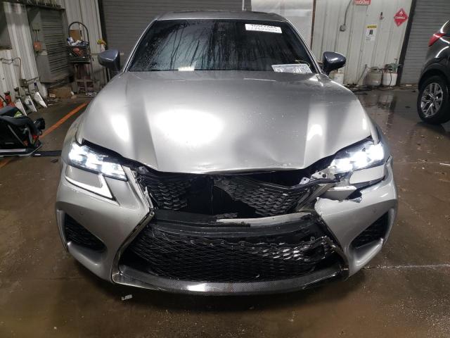 JTHBP1BL6GA001934 - 2016 LEXUS GS-F GRAY photo 5