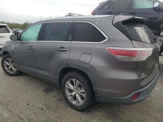 5TDKKRFH6FS047740 - 2015 TOYOTA HIGHLANDER XLE Boz foto 2