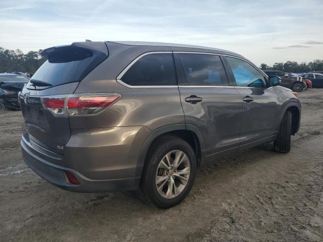 5TDKKRFH6FS047740 - 2015 TOYOTA HIGHLANDER XLE Boz foto 3