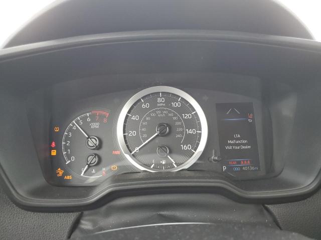 5YFEPMAE0MP230135 - 2021 TOYOTA COROLLA LE WHITE photo 9