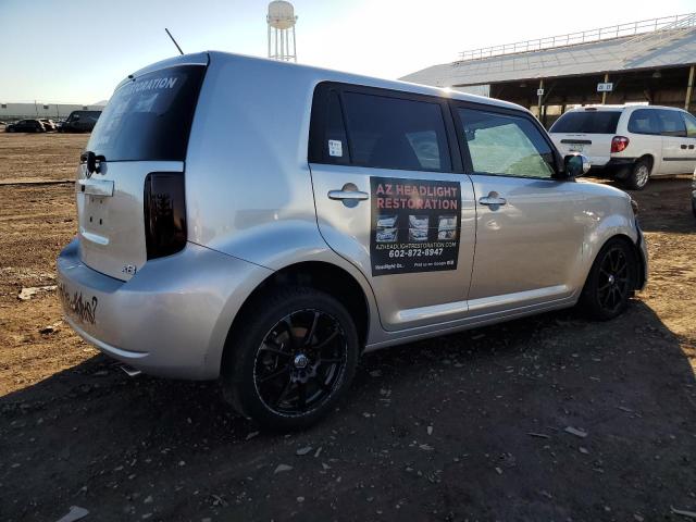 JTLKE50E581040149 - 2008 TOYOTA SCION XB SILVER photo 3