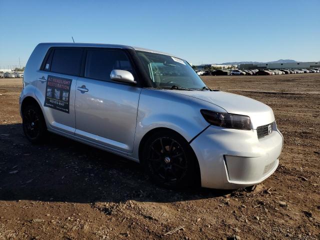 JTLKE50E581040149 - 2008 TOYOTA SCION XB SILVER photo 4