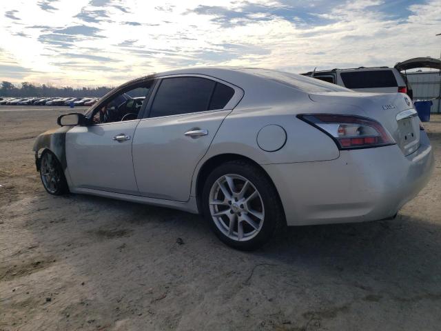 1N4AA5AP7EC453716 - 2014 NISSAN MAXIMA S SILVER photo 2