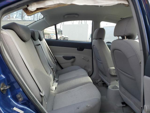 KMHCN46C37U086202 - 2007 HYUNDAI ACCENT GLS BLUE photo 10