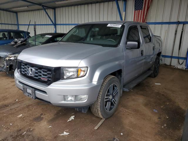 5FPYK1F7XDB004773 - 2013 HONDA RIDGELINE SPORT SILVER photo 1