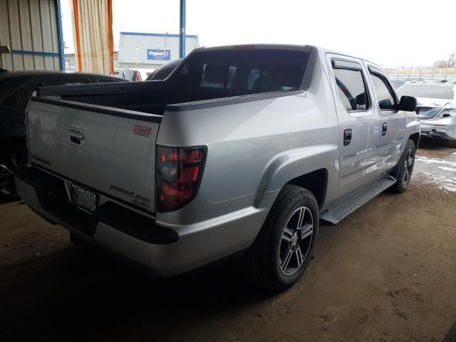 5FPYK1F7XDB004773 - 2013 HONDA RIDGELINE SPORT SILVER photo 3