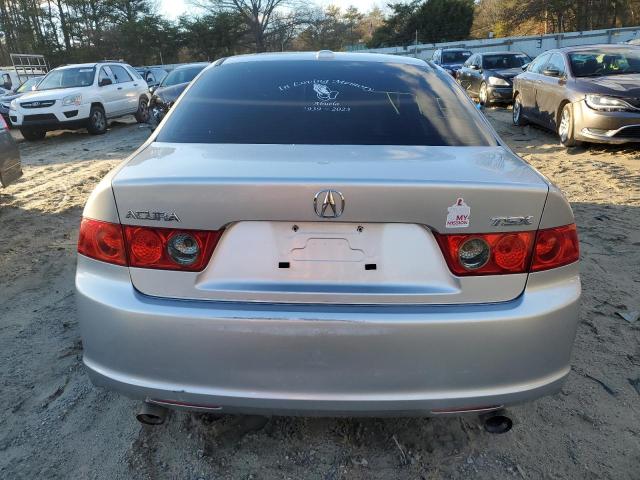 JH4CL96868C015987 - 2008 ACURA TSX SILVER photo 6