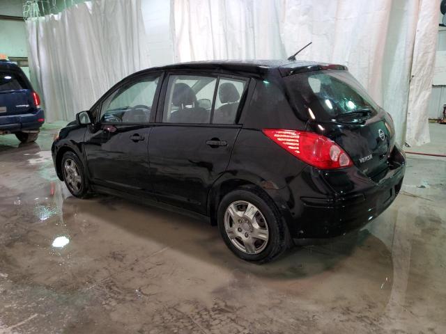 3N1BC13E48L374142 - 2008 NISSAN VERSA S BLACK photo 2