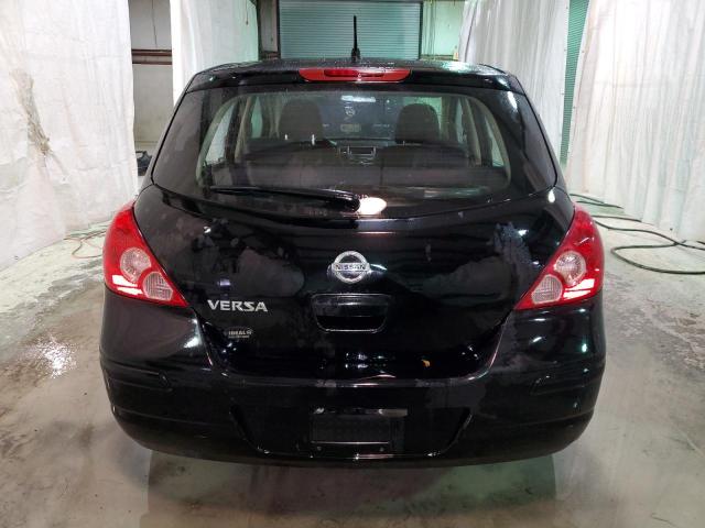 3N1BC13E48L374142 - 2008 NISSAN VERSA S BLACK photo 6