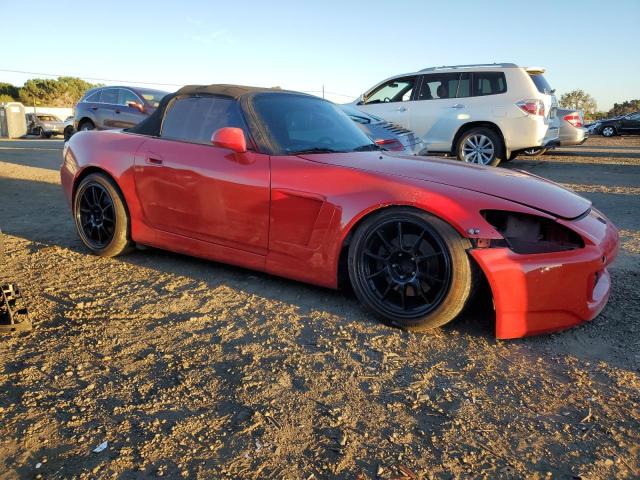 JHMAP11423T003832 - 2003 HONDA S2000 RED photo 4