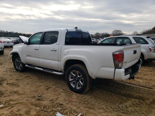 5TFGZ5AN5HX060385 - 2017 TOYOTA TACOMA DOUBLE CAB WHITE photo 2