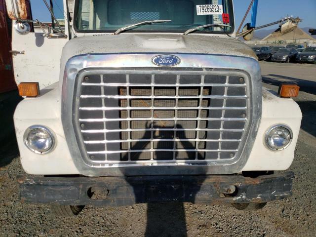 N70HVJD9797 - 1980 FORD DUMP TRUCK WHITE photo 7