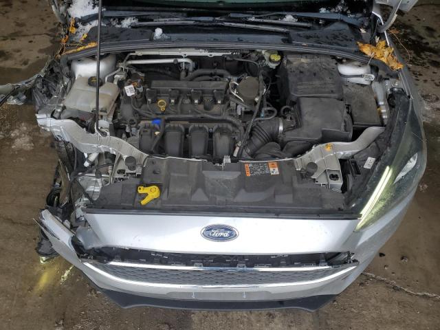 1FADP3K24FL308539 - 2015 FORD FOCUS SE SILVER photo 11