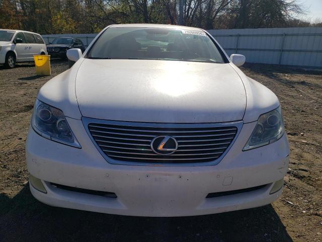 JTHBL46F175033085 - 2007 LEXUS LS 460 WHITE photo 5