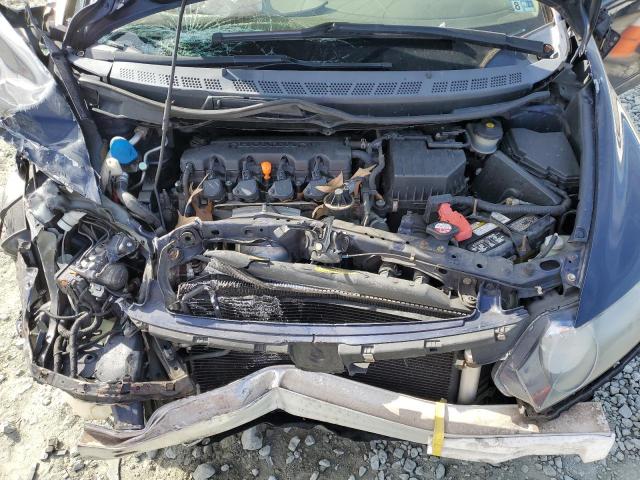 JHMFA16556S000068 - 2006 HONDA CIVIC LX BLUE photo 11