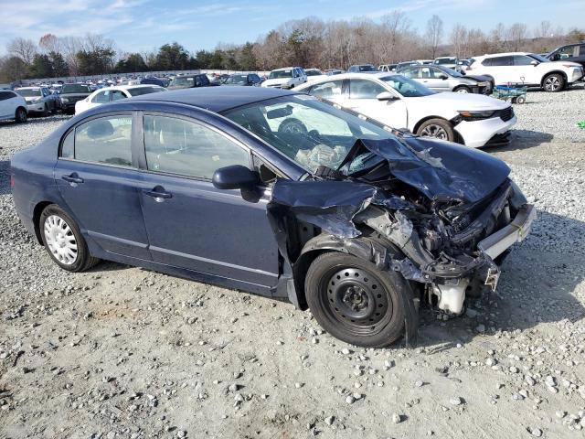 JHMFA16556S000068 - 2006 HONDA CIVIC LX BLUE photo 4