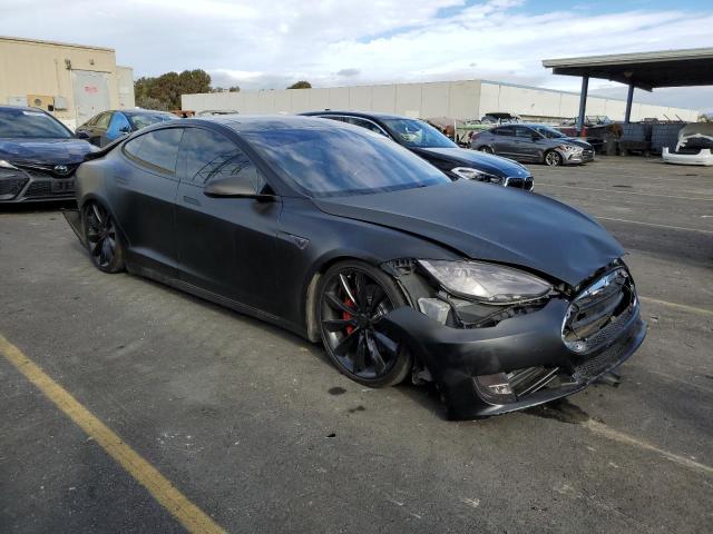 5YJSA1DP2DFP25318 - 2013 TESLA MODEL S 黑色 照片 4