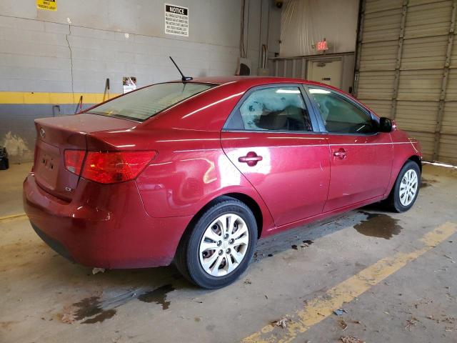 KNAFU4A2XB5409082 - 2011 KIA FORTE EX RED photo 3