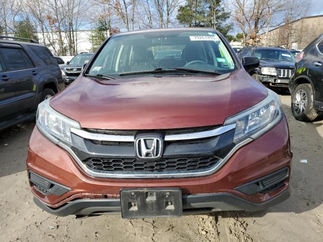 5J6RM4H34FL128826 - 2015 HONDA CR-V LX BROWN photo 5