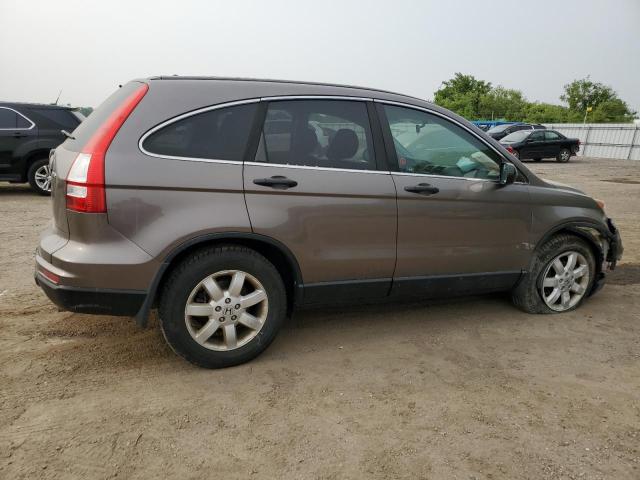 5J6RE4H37BL809375 - 2011 HONDA CR-V LX GRAY photo 3