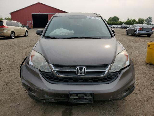 5J6RE4H37BL809375 - 2011 HONDA CR-V LX GRAY photo 5