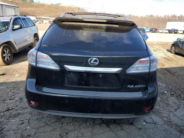 JTJBC1BA5B2036279 - 2011 LEXUS RX 450 BLACK photo 6