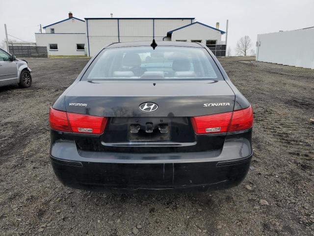 5NPET46C59H409942 - 2009 HYUNDAI SONATA GLS BLACK photo 6