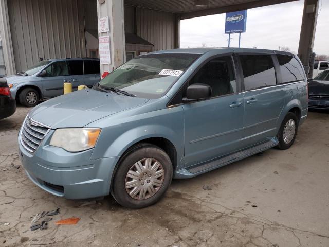 2A4RR4DE4AR271767 - 2010 CHRYSLER TOWN & COU LX BLUE photo 1