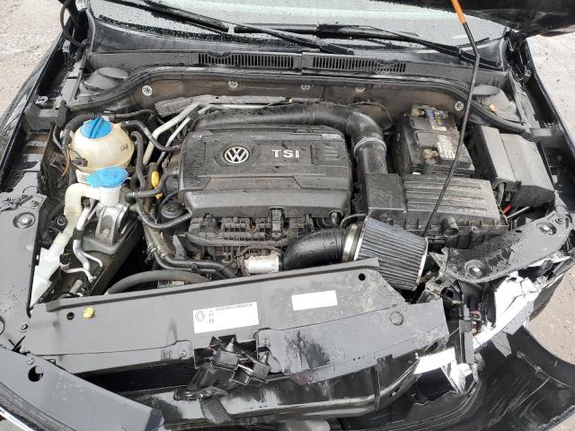 3VWD17AJ4EM327968 - 2014 VOLKSWAGEN JETTA SE BLACK photo 11