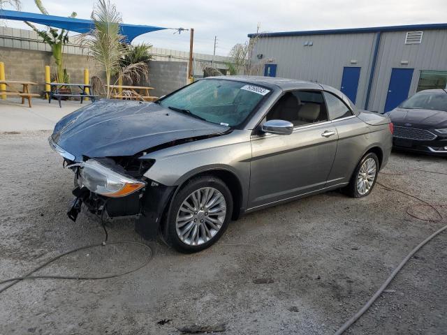 1C3BC7EG6BN614401 - 2011 CHRYSLER 200 LIMITED GRAY photo 1