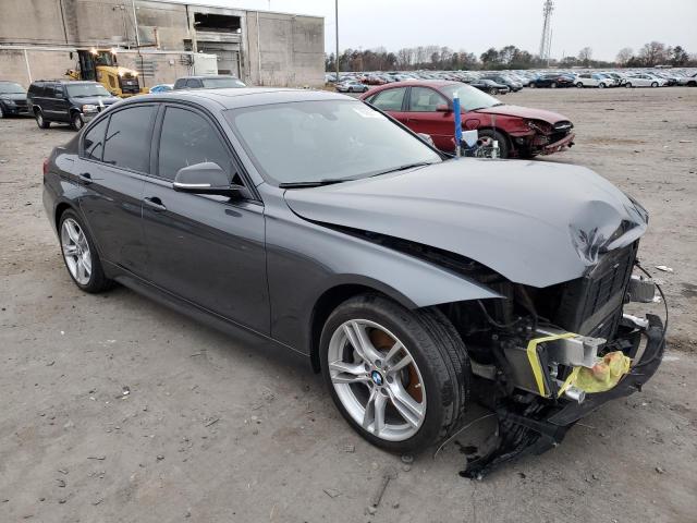 WBA8B7C56JA937876 - 2018 BMW 340 XI GRAY photo 4