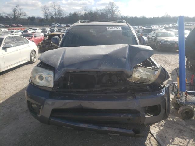 JTEBT17R660058340 - 2006 TOYOTA 4RUNNER LIMITED GRAY photo 5