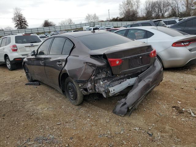 JN1BV7AR8EM705020 - 2014 INFINITI Q50 BASE BROWN photo 2