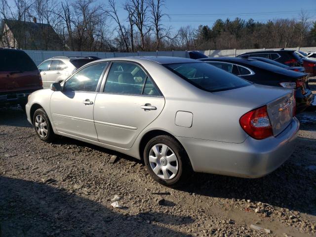 4T1BE32K04U375732 - 2004 TOYOTA CAMRY LE SILVER photo 2