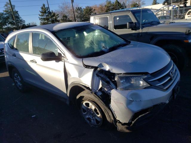 5J6RM4H39DL029660 - 2013 HONDA CR-V LX SILVER photo 4